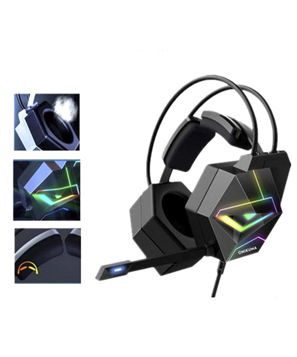 هدست گیمینگ با سیم اونیکوما مدل X20 RGB