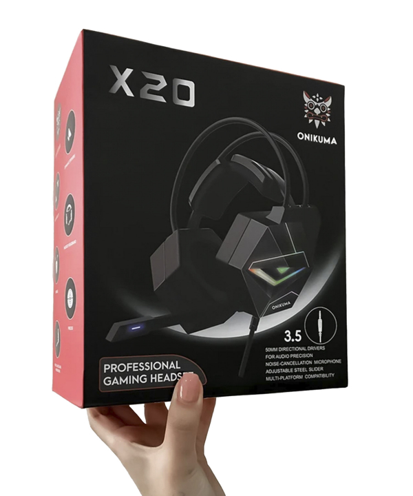 هدست گیمینگ با سیم اونیکوما مدل X20 RGB