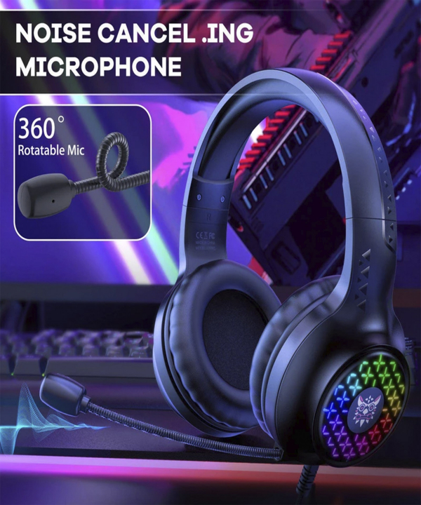 هدست گیمینگ با سیم اونیکوما مدل X7 Pro RGB