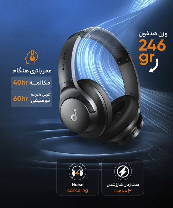 هدفون بی سیم انکر مدل Q20i (A3004H31)