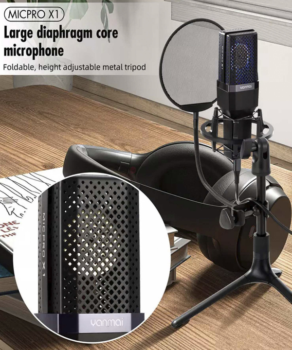 میکروفون استودیویی یانمای مدل MICPRO X1