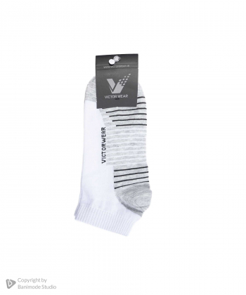 جوراب ساق کوتاه ورزشی مردانه برنده پوش Victor Wear کد 1011