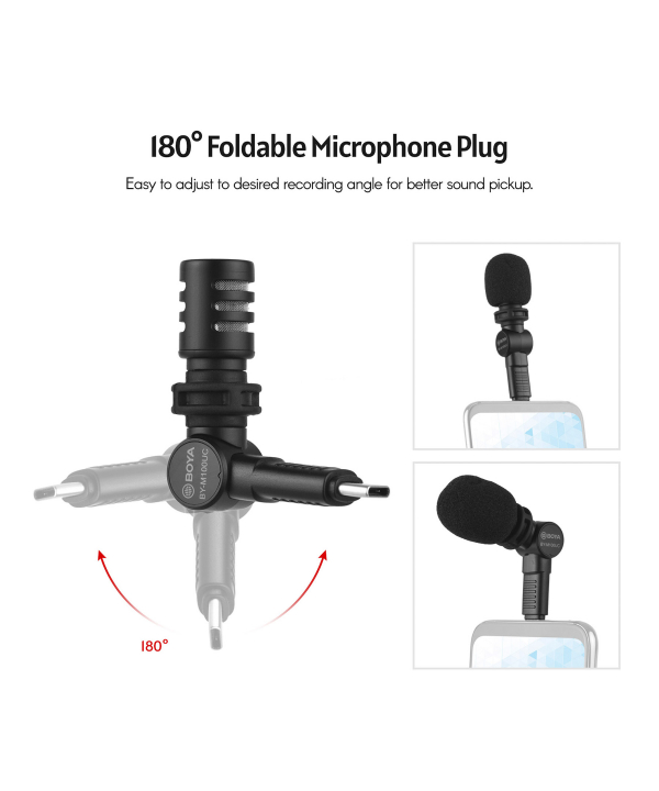 میکروفون مینی بویا مدل BY-M100UC Type-C