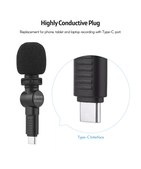 میکروفون مینی بویا مدل BY-M100UC Type-C