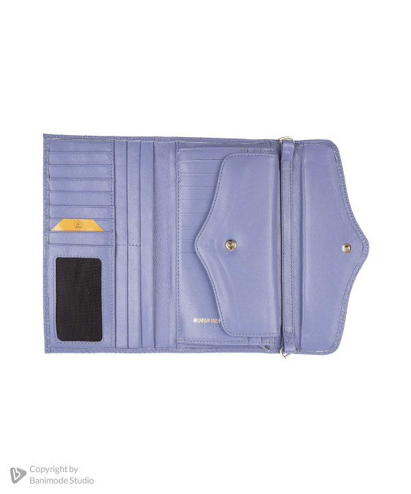 کیف دوشی چرم طبیعی زنانه مارال چرم Maral Leather مدل هلن