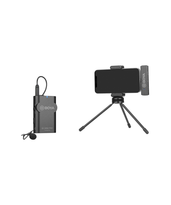 میکروفون یقه ای بی سیم بویا مدل BY-WM4 PRO-K3 رابط Lightning