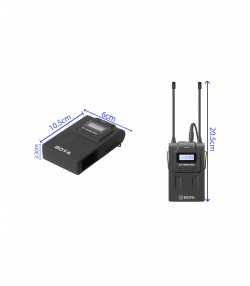 میکروفون یقه ای بی سیم بویا مدل BY-WM8 PRO-K1