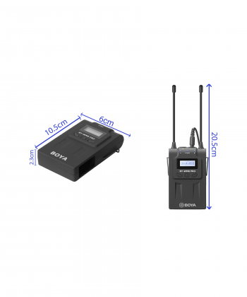 میکروفون یقه ای بی سیم بویا مدل BY-WM8 PRO-K1