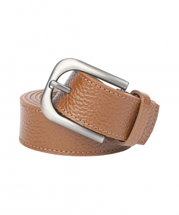 کمربند چرم طبیعی زنانه مانشت مدل 4FW1130299