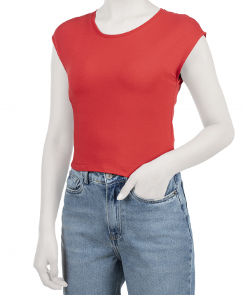 تیشرت آستین کوتاه زنانه ادورا مدل 15251597