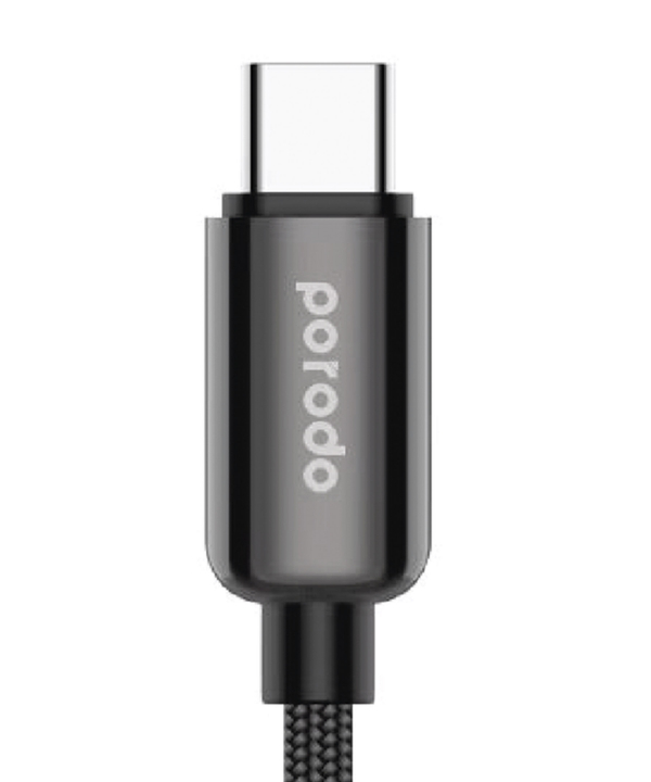 کابل تبدیل Type-C به Lightning پرودو مدل PD-35WAPD-BK طول 1.2 متر