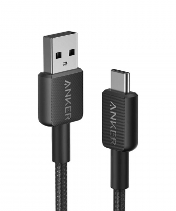 کابل تبدیل USB به Type C انکر مدل A81H6 طول 1.8 متر