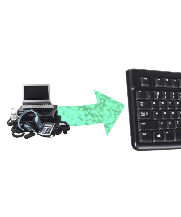 کیبورد با سیم لاجتیک مدل K120