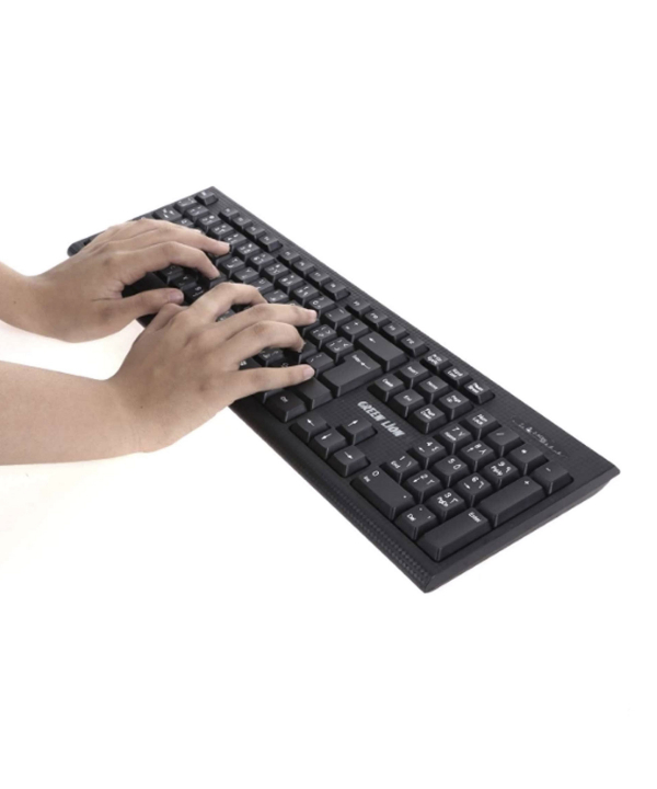 کیبورد و ماوس بی سیم گرین لاین مدل GNWS24GKEYMB