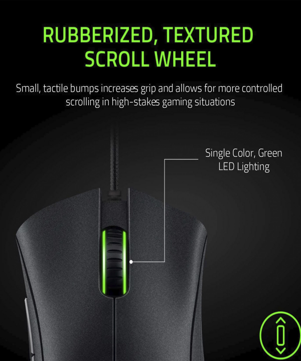 ماوس گیمینگ با سیم ریزر مدل DEATHADDER ESSENTIAL RZ01