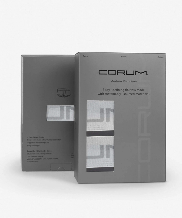 شورت باکستر مردانه کروم Corum کد 2514102 بسته سه عددی