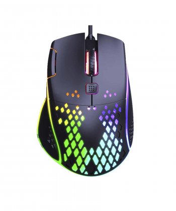 ماوس گیمینگ با سیم الون مدل GM6 RGB