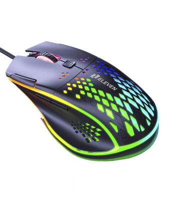 ماوس گیمینگ با سیم الون مدل GM6 RGB