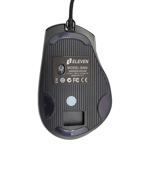 ماوس گیمینگ با سیم الون مدل GM6 RGB