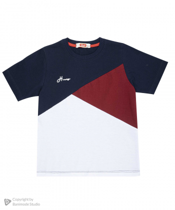 ست تیشرت و شلوارک نخی پسرانه مادر مدل ma135K