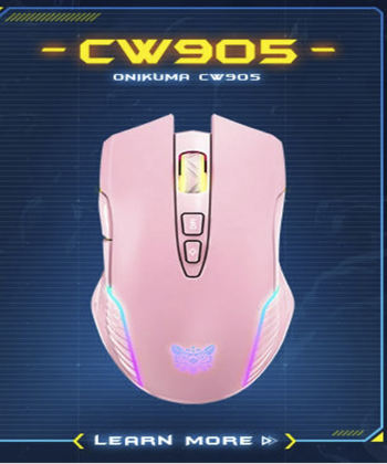 ماوس گیمینگ بی سیم اونیکوما مدل CW905 2.4GHz RGB
