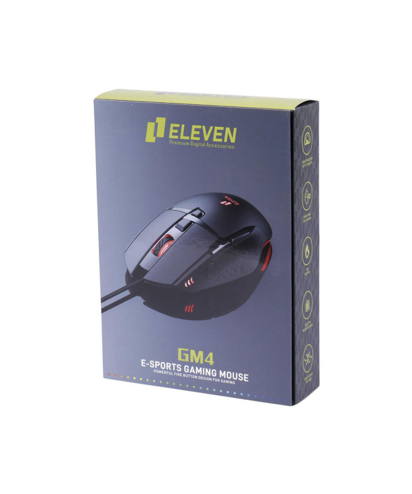 ماوس گیمینگ با سیم الون مدل GM4 RGB