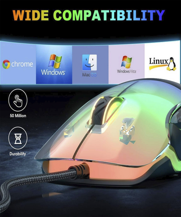 ماوس گیمینگ با سیم اونیکوما مدل CW925 RGB