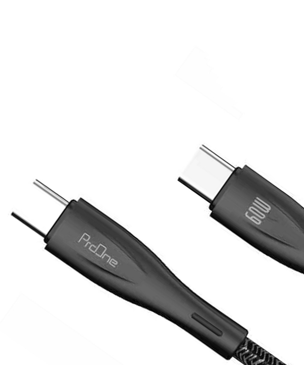 کابل تبدیل Type C به Type C پرووان مدل PCC112 طول 1 متر