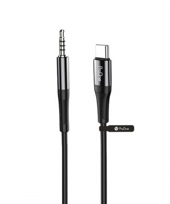 کابل تبدیل Type-C به جک 3.5mm پرووان مدل PCA47 طول 1 متر