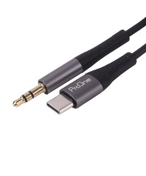 کابل تبدیل Type-C به جک 3.5mm پرووان مدل PCA47 طول 1 متر