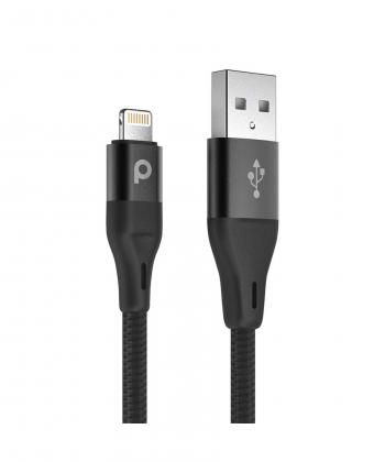 کابل تبدیل USB به LIGHTNING پرودو مدل PD-ALBR22-BK طول 2.2 متر