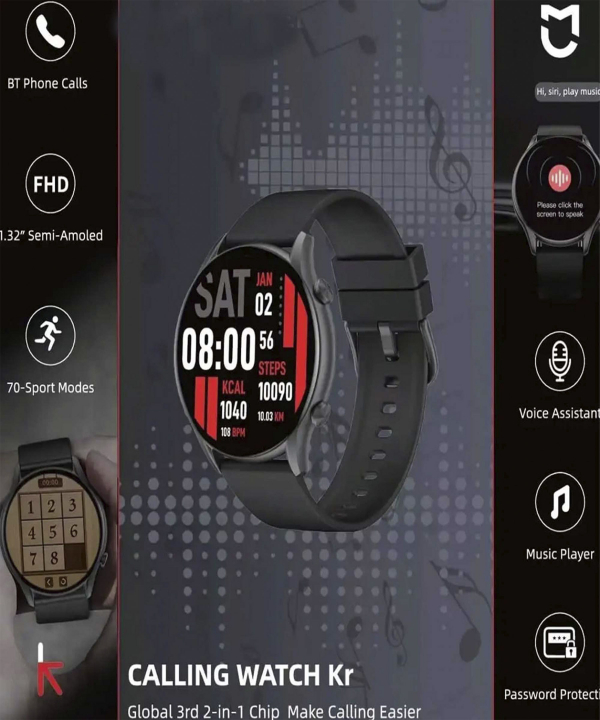 ساعت هوشمند کیسلکت مدل Calling Watch Kr