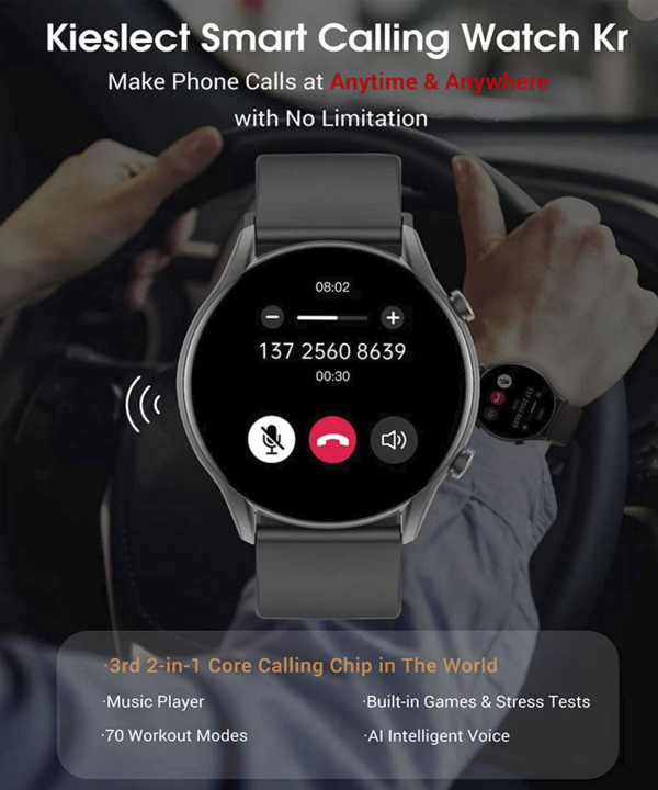 ساعت هوشمند کیسلکت مدل Calling Watch Kr