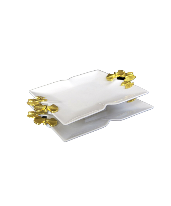 دیس مربع بی وی کی BVK طرح BUTTERFLY مدل 671928