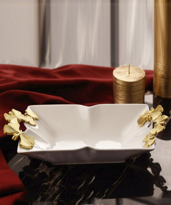 کاسه مستطیل بی وی کی BVK طرح BUTTERFLY کد 671726