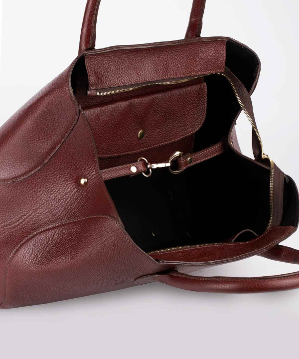 کیف دستی زنانه چرم شیفر Shifer مدل 9040B