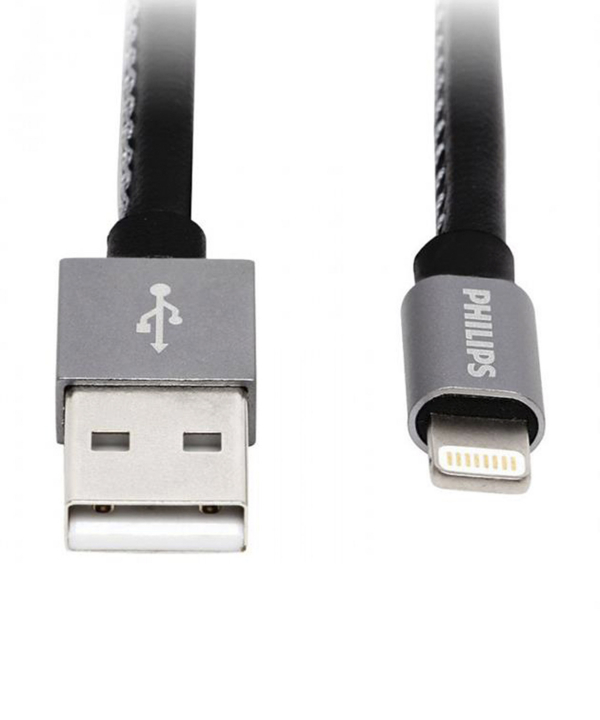 کابل تبدیل USB به LIGHTNING فیلیپس مدل DLC2508 طول 1.2 متر