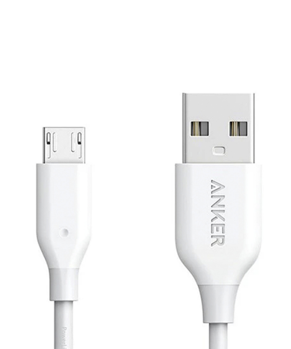 کابل تبدیل USB به Micro-USB انکر مدل A8133 طول 1.8 متر