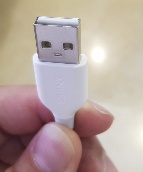 کابل تبدیل USB به Micro-USB انکر مدل A8133 طول 1.8 متر
