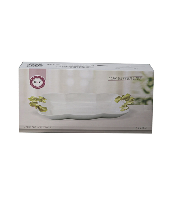 شیرینی خوری مستطیل بی وی کی BVK طرح BUTTERFLY مدل 672435