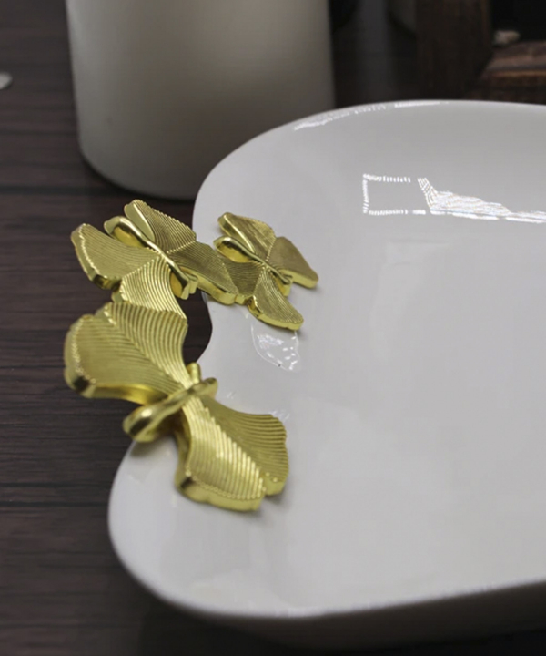 دیس مستطیل بی وی کی BVK طرح BUTTERFLY کد 672540