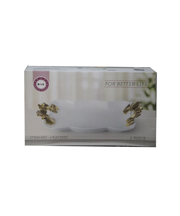 دیس مستطیل بی وی کی BVK طرح BUTTERFLY کد 672535