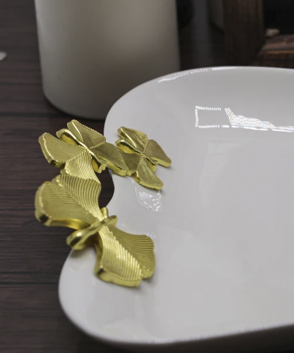 دیس مستطیل بی وی کی BVK طرح BUTTERFLY کد 672535