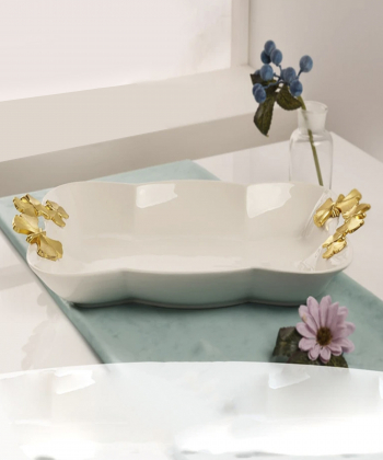 کاسه مستطیل بی وی کی BVK طرح BUTTERFLY مدل 672425