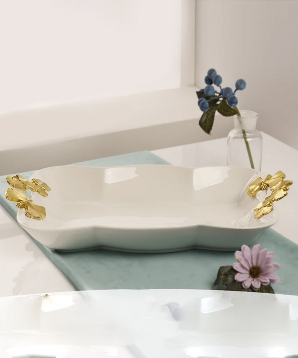 کاسه مستطیل بی وی کی BVK طرح BUTTERFLY مدل 672430