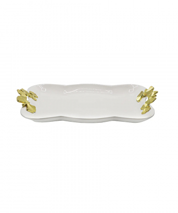 دیس مستطیل بی وی کی BVK طرح BUTTERFLY مدل 672529