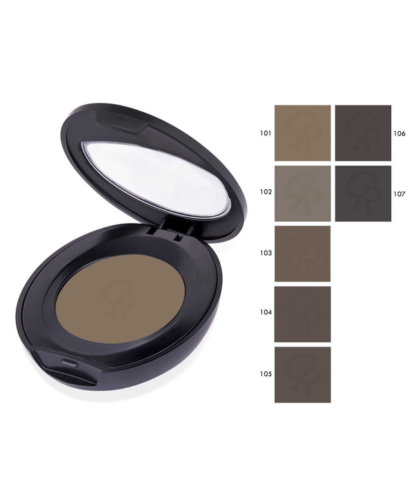 سایه ابرو گلدن رز Golden Rose مدل Eyebrow Powder