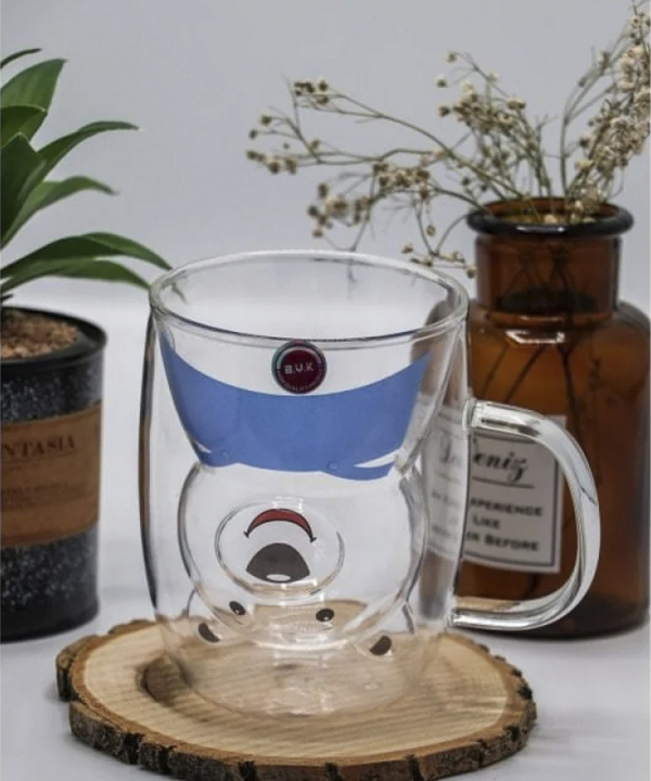 لیوان 2 جداره بی وی کی BVK طرح کد 316002