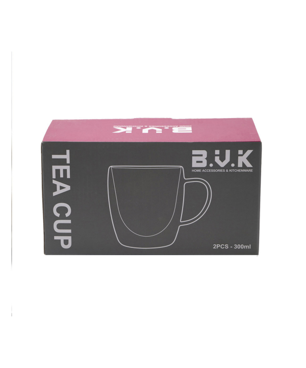 لیوان 2 جداره بی وی کی BVK طرح کد 316113