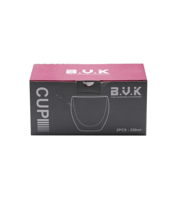 فنجان 2 جداره بی وی کی BVK طرح کد 315115